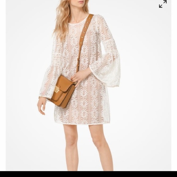 MICHAEL Michael Kors | Dresses | Michael Michael Kors Lace Bell Sleeve Dress  | Poshmark